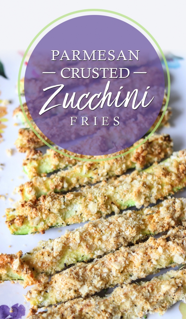 Parmesan Crusted Zucchini Fries (Air Fryer or Baked) + Backyard ...