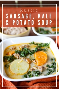 Rustic Sausage, Potato and Kale Soup - Mommy Gone Healthy | A Lifestyle ...