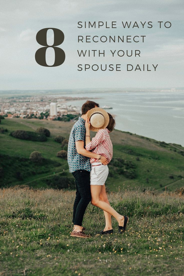 ways to reconnect with your spouse daily - Mommy Gone Healthy | A ...